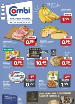 Combi-Prospekt von Montag 05.10.