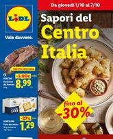 Lidl - Centro Italia valido da giovedì 01/10/2026