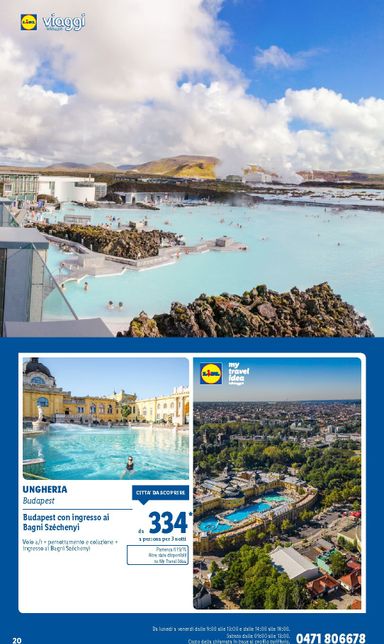 Volantino Lidl - Lidl - Viaggi valido dal 08/10 al 15/12 - pagina 20