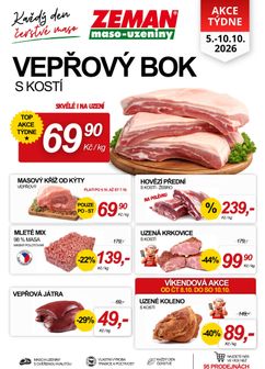 Prodejny Zeman leták od pondělí 05.10.