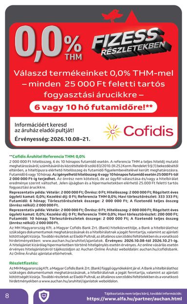 Akciós újság Auchan - Auchan - Műszaki ajánlataink érvényes 10.08.-tól 10.14.-ig - 8 oldal
