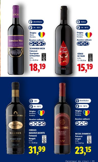 Catalogul Lidl - Lidl - De vinuri de la 28.09. până la 31.10. - pagina 39