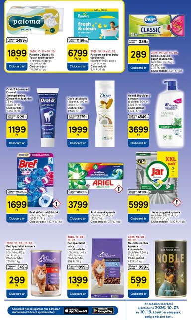 Akciós újság Tesco - Tesco érvényes 10.15.-tól 10.21.-ig - 7 oldal