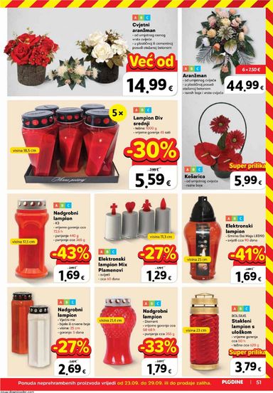 Katalog Plodine - Plodine vrijedi od 23.09. do 29.09. - stranica 51