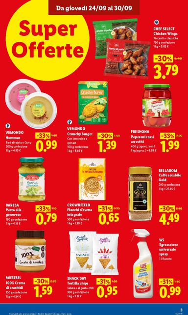 Volantino Lidl - Lidl - Ci siamo rifatti il look! - Lugo valido dal 24/09 al 30/09 - pagina 3