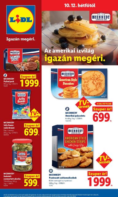 Akciós újság Lidl - Lidl érvényes 10.08.-tól 10.14.-ig - 78 oldal