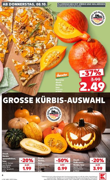 Leták Kaufland Německo - Kaufland Německo od 08.10. do 14.10. - strana 6