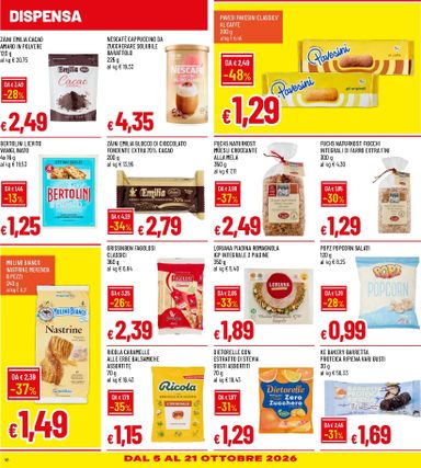 Volantino Galassia - Galassia - Buono Spesa 20% valido dal 30/09 al 21/10 - pagina 18