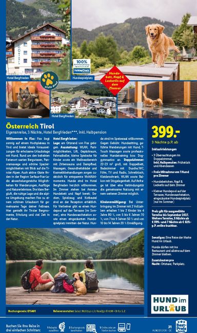 Prospekt Lidl - Lidl - Urlaub mit Hund gültig ab 29.07. bis 31.12. - seite 31