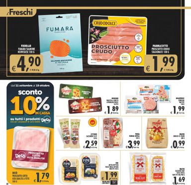 Volantino Decò - Decò - Gourmet valido dal 02/10 al 12/10 - pagina 32