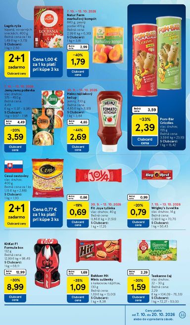 Leták Tesco - Tesco od 07.10. do 13.10. - strana 33