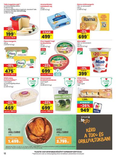 Akciós újság Spar - SPAR érvényes 10.08.-tól 10.14.-ig - 12 oldal