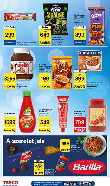Akciós újság Tesco - Tesco érvényes 10.15.-tól 10.21.-ig - 16 oldal