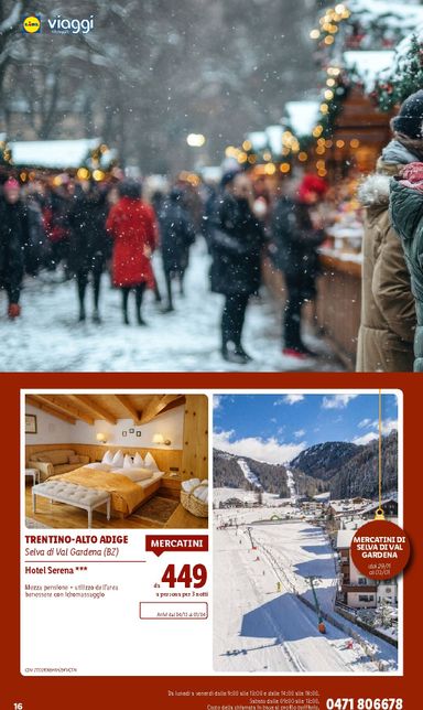Volantino Lidl - Lidl - Viaggi valido dal 08/10 al 15/12 - pagina 16