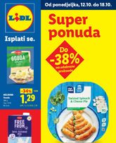 Lidl - Super ponuda katalog vrijedi od ponedjeljka 12.10.2026