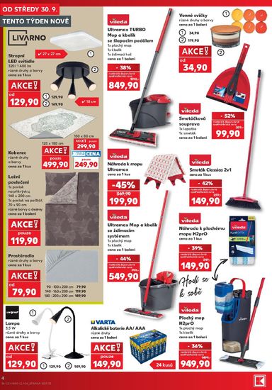 Leták Kaufland - Kaufland - Ostrava - Spotřební zboží od 30.09. do 06.10. - strana 4