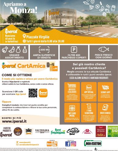 Volantino Iperal - Iperal - Supermercati Monza valido dal 30/09 al 13/10 - pagina 20