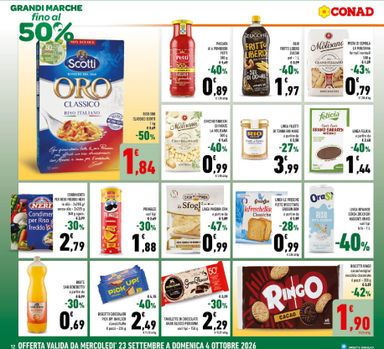 Volantino Conad - Conad valido dal 23/09 al 04/10 - pagina 12