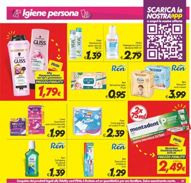 Volantino Super Conveniente - Super Conveniente - Caltanissetta, San Cataldo, Avola, Lascari, Milazzo, Barcellona Pozzo di Gotto valido dal 02/10 al 12/10 - pagina 21