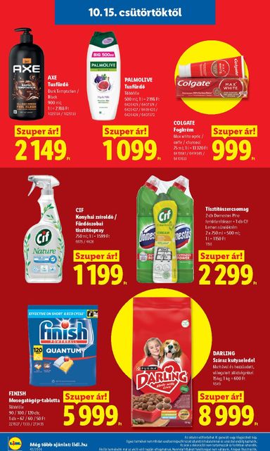 Akciós újság Lidl - Lidl érvényes 10.15.-tól 10.21.-ig - 20 oldal