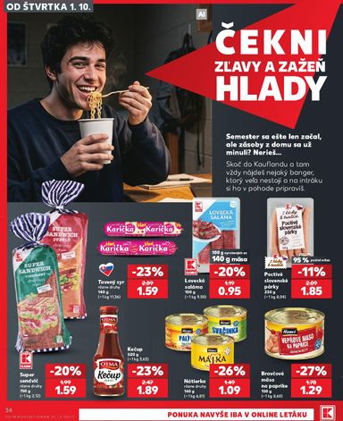Leták Kaufland - Kaufland od 01.10. do 07.10. - strana 34