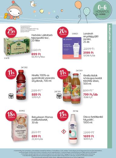 Akciós újság Rossmann - Rossmann - Babaprogram érvényes 10.12.-tól 11.08.-ig - 9 oldal
