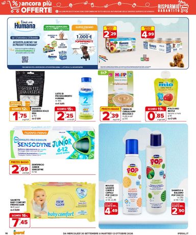 Volantino Iperal - Iperal - Ancora più offerte valido dal 30/09 al 13/10 - pagina 16
