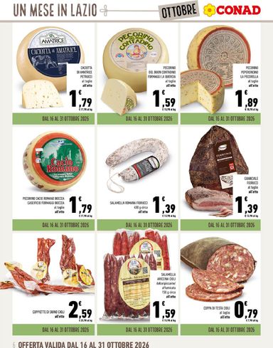 Volantino Conad - Conad valido dal 30/09 al 31/10 - pagina 6
