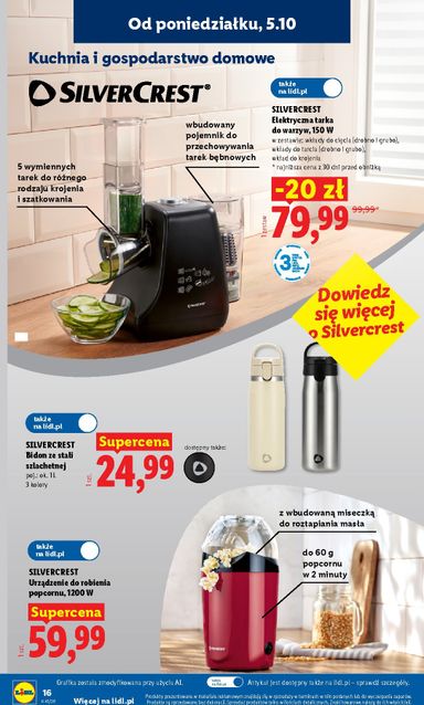 Leták Lidl Polsko - Lidl Polsko - Katalog Okazji od 05.10. do 10.10. - strana 20