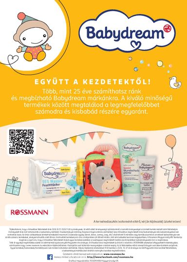 Akciós újság Rossmann - Rossmann - Babaprogram érvényes 10.12.-tól 11.08.-ig - 14 oldal