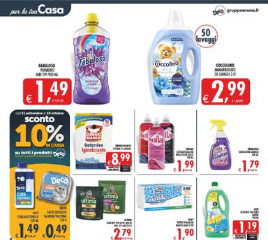 Volantino Decò - Decò - Supermercati/Maxistore/Local valido dal 02/10 al 12/10 - pagina 30