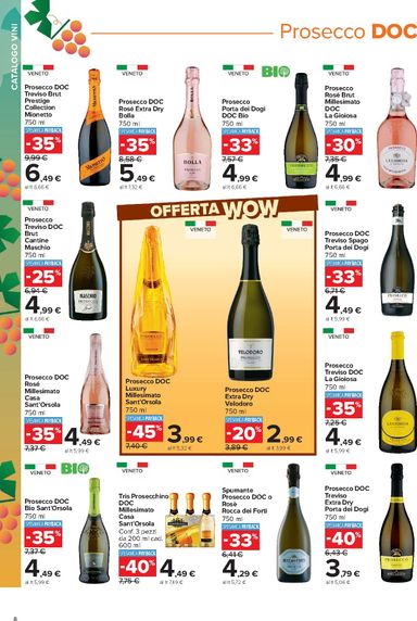 Volantino Carrefour - Carrefour - Catalogo vini valido dal 05/10 al 08/11 - pagina 8
