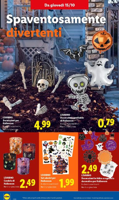 Volantino Lidl - Lidl - Da Lidl ogni brivido vale davvero valido dal 01/10 al 31/10 - pagina 14