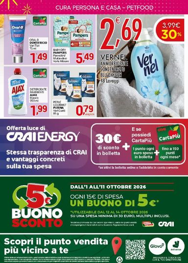 Volantino Crai - Crai valido dal 01/10 al 11/10 - pagina 4