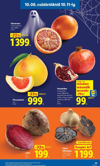 Akciós újság Lidl - Lidl érvényes 10.08.-tól 10.14.-ig - 29 oldal