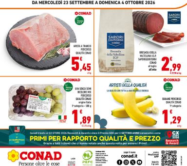 Volantino Conad - Conad valido dal 23/09 al 04/10 - pagina 24