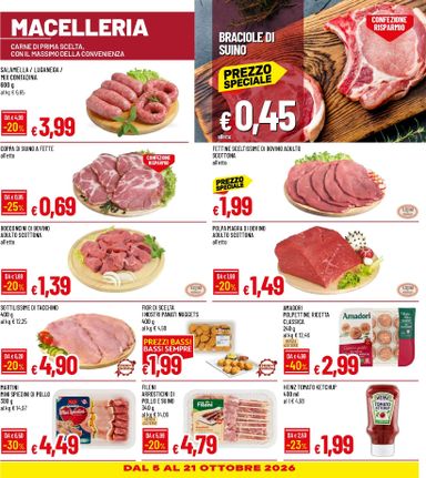 Volantino Galassia - Galassia - Buono Spesa 20% valido dal 30/09 al 21/10 - pagina 10