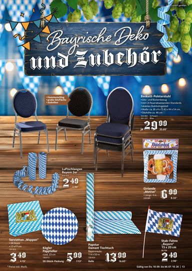 Prospekt Selgros - Selgros - O'zapft is gültig ab 10.09. bis 07.10. - seite 13