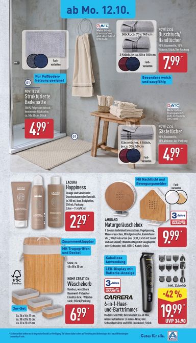 Prospekt ALDI Nord - ALDI NORD gültig ab 12.10. bis 17.10. - seite 21