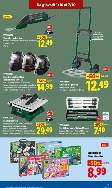 Volantino Lidl - Lidl - Nuova apertura - Maerne di Martellago valido dal 01/10 al 07/10 - pagina 7