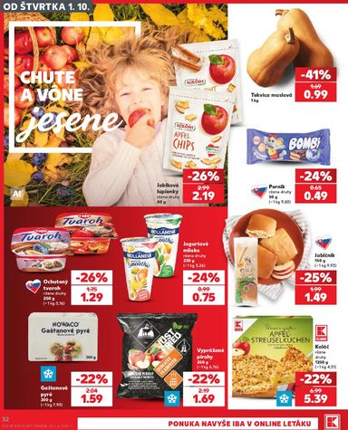 Leták Kaufland - Kaufland od 01.10. do 07.10. - strana 32