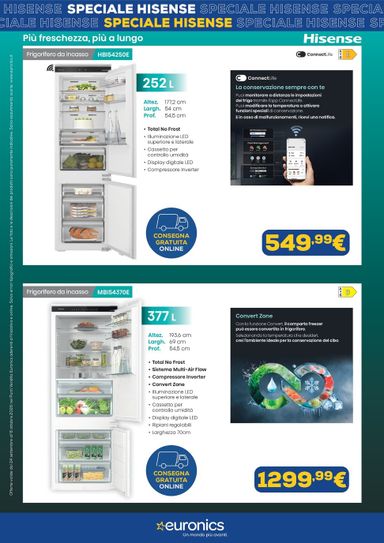 Volantino Euronics - Euronics - Speciale Hisense valido dal 24/09 al 08/10 - pagina 2
