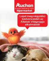 Auchan Hipermarket - Állatvilág ajánlataink, érvényes csütörtöktől 2026.09.24.