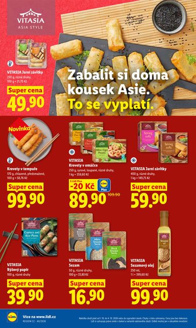 Leták Lidl - Lidl od 01.10. do 04.10. - strana 20