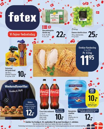 Brochurer Føtex - Føtex gyldig fra 25.09. til 01.10. - side 1
