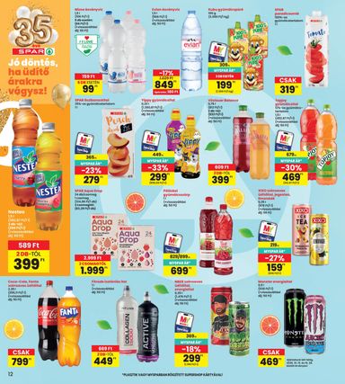 Akciós újság Spar - INTERSPAR érvényes 10.15.-tól 10.21.-ig - 12 oldal