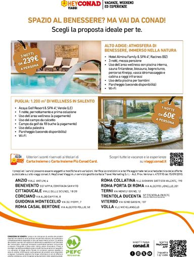 Volantino Spazio Conad - Spazio Conad - Catalogo Bellezza - Roma valido dal 18/09 al 15/10 - pagina 24