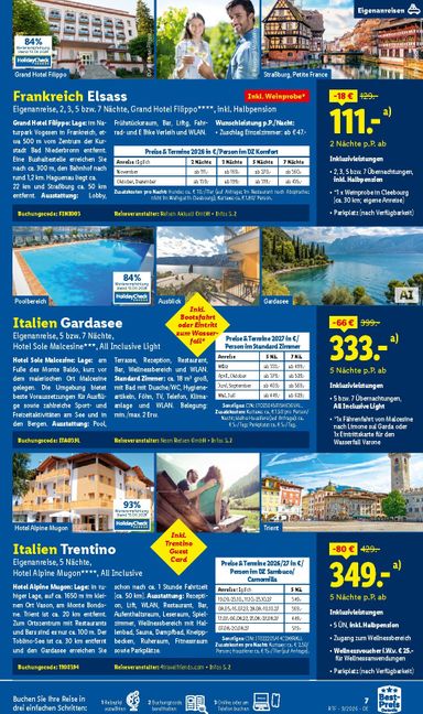 Prospekt Lidl - Lidl - Reise Highlights gültig ab 12.09. bis 15.10. - seite 7