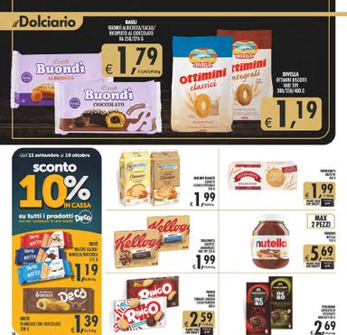 Volantino Decò - Decò - Gourmet valido dal 02/10 al 12/10 - pagina 14