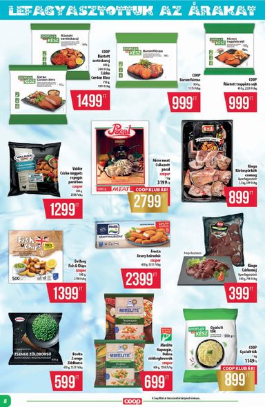 Akciós újság Coop - Coop - Alföld érvényes 10.15.-tól 10.21.-ig - 8 oldal